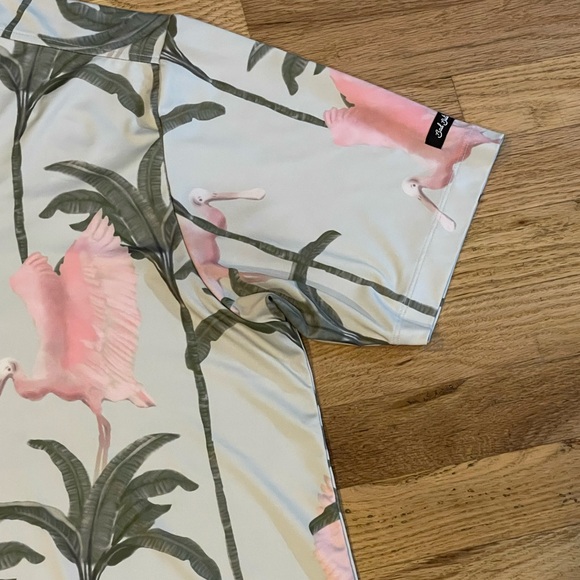 Bad Birdie Flamingo Low Golf Polo Men xl - Picture 6 of 14